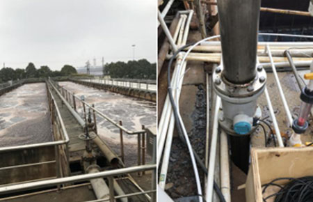 聯(lián)測電磁流量計(jì)應(yīng)用于印染污水計(jì)量